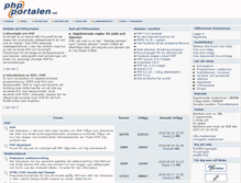 Tablet Screenshot of phpportalen.net